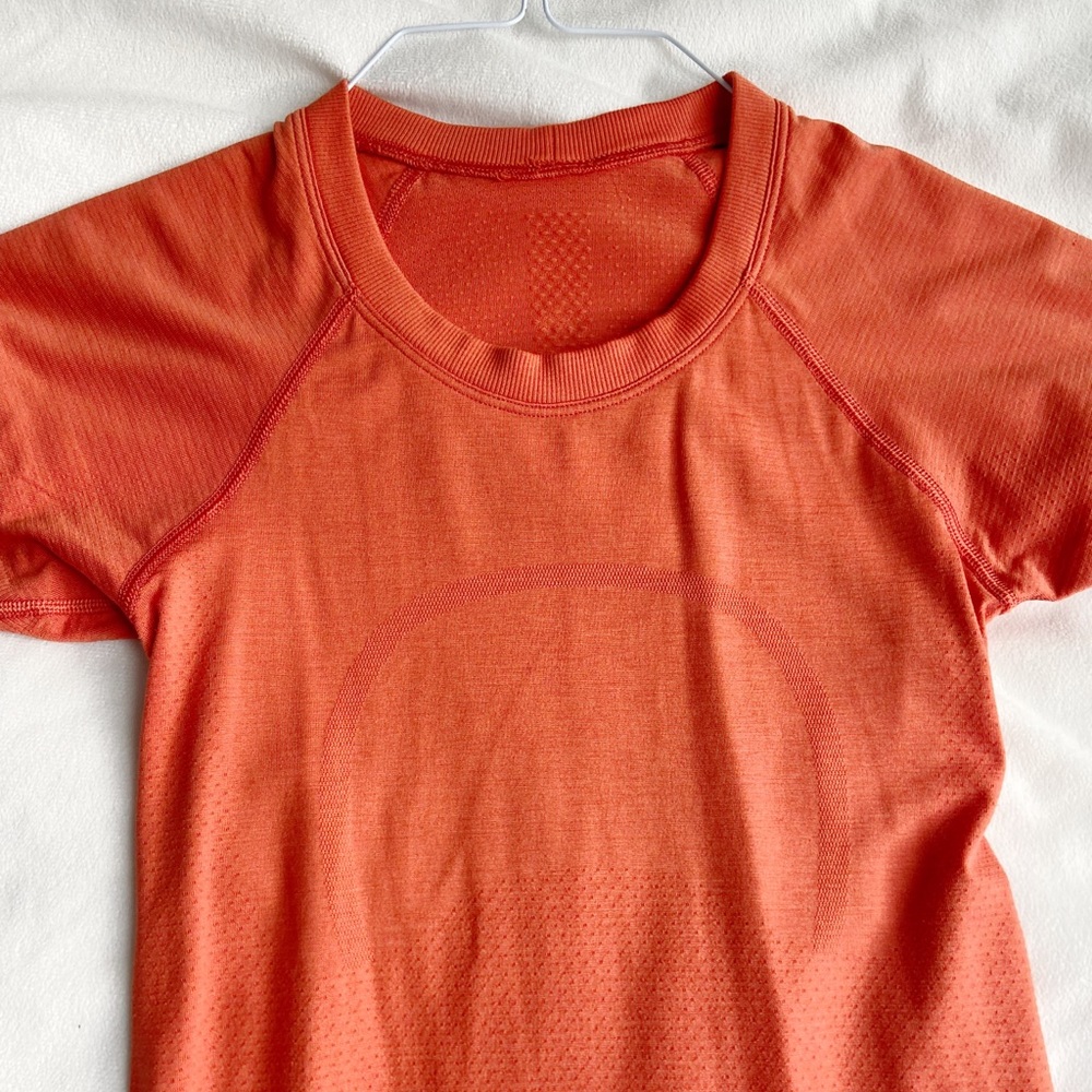 Lululemon Orange Swiftly Tech